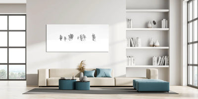 How to Style Black and White Art in a Modern Living Room